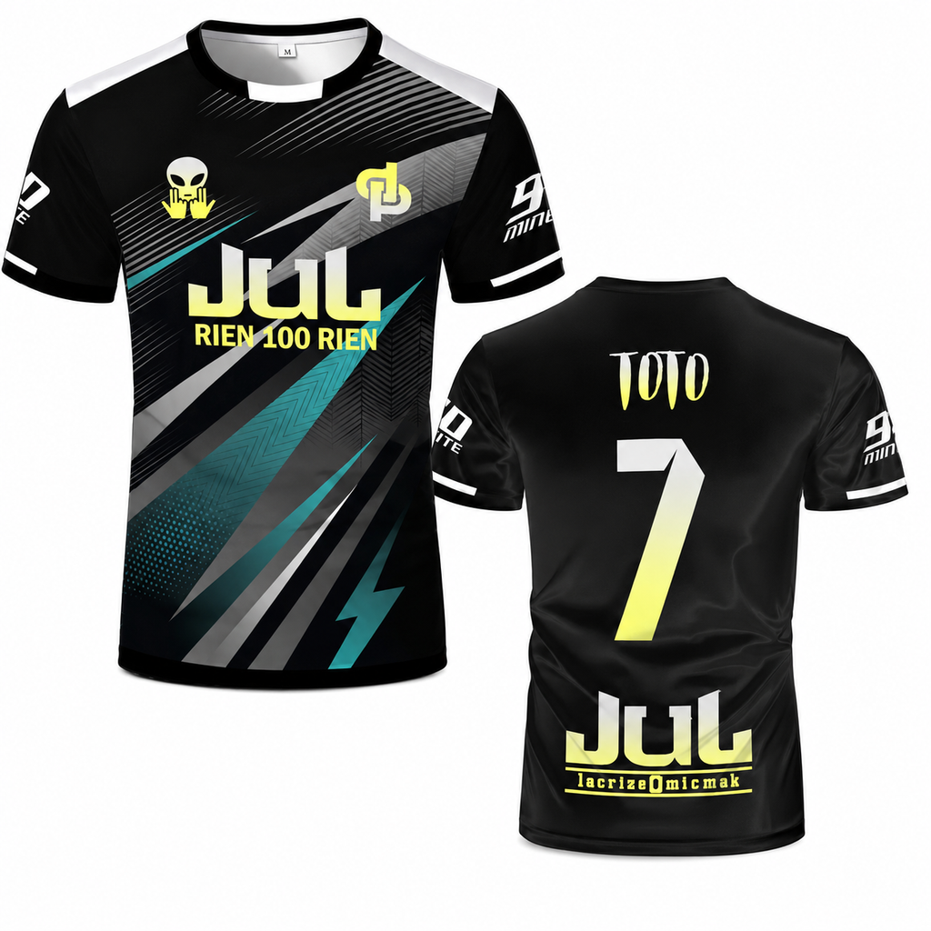 MAILLOT JUL NOIR - RIEN 100 RIEN