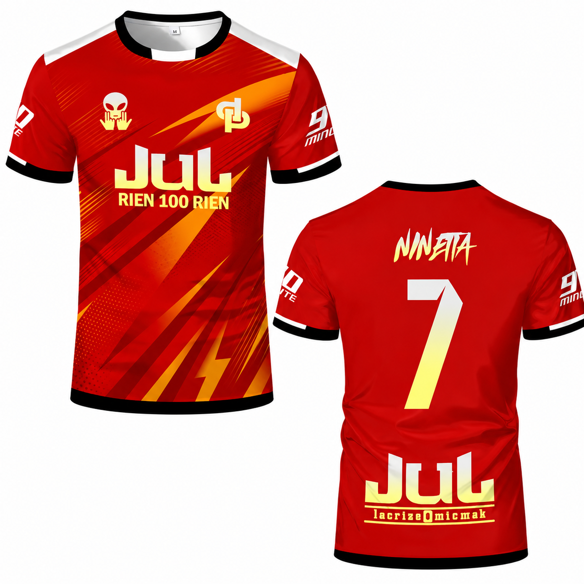 MAILLOT JUL ROUGE - RIEN 100 RIEN