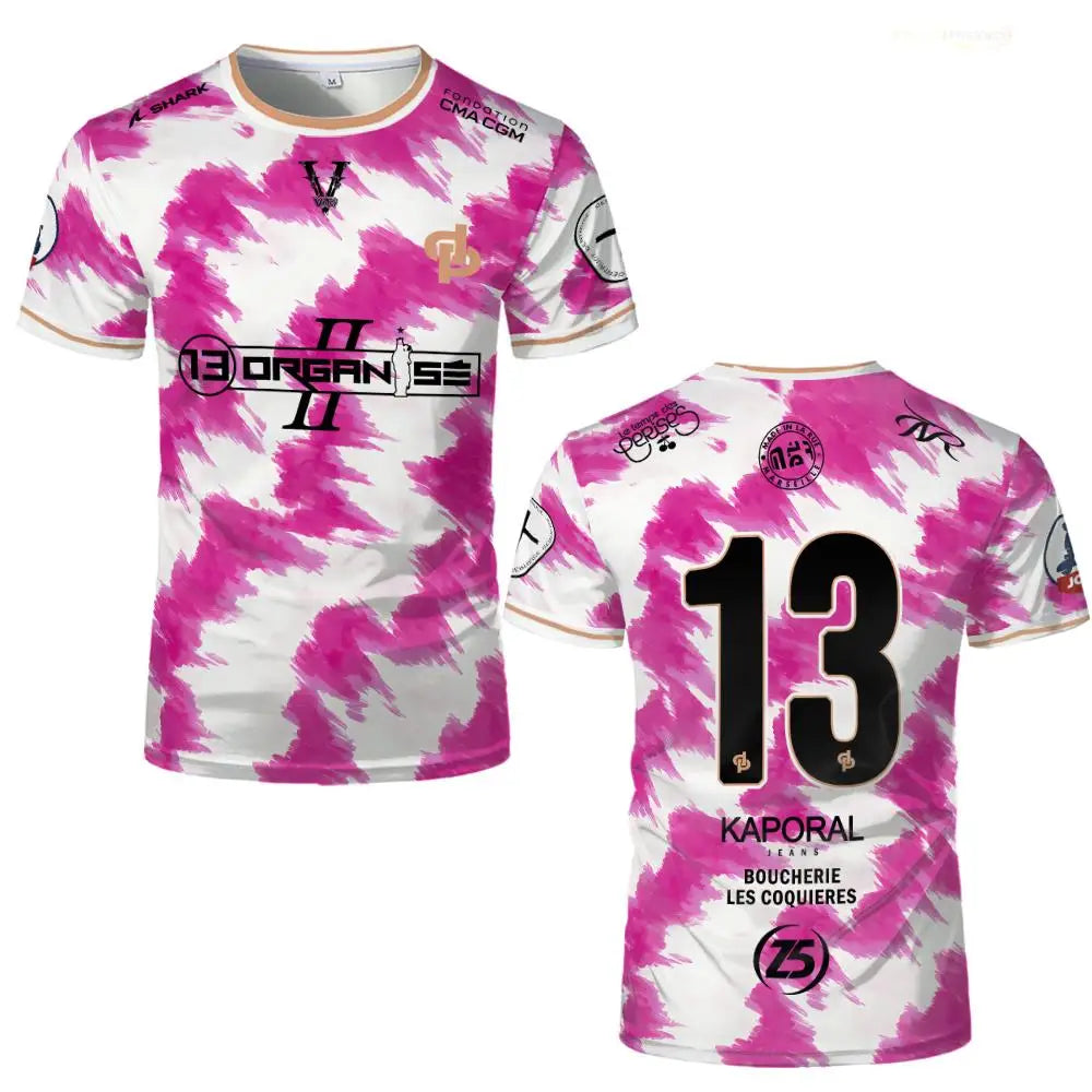 MAILLOT JUL ROSE - 13 ORGANISÉ